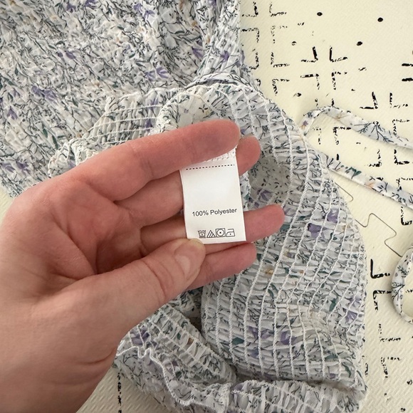 Petal & Pup long sleeve mini floral dress M - Picture 9 of 9